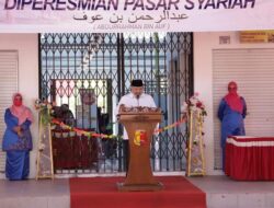 Pasar Syariah Abdurrahman Bin Auf Solok Diresmikan