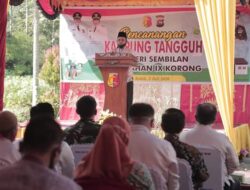 IX Korong Solok Diresmikan jadi Kampung Tangguh Negeri Sembilan