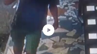 Terekam CCTV, Tabung Gas Milik Pedagang di Lytech Home Center Digondol Maling
