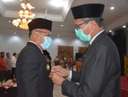 Gubernur Sumbar Kukuhkan Asben Hendri Sebagai Pjs Wali Kota Solok