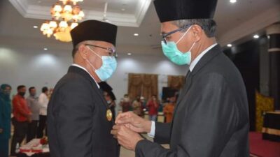 Gubernur Sumbar Kukuhkan Asben Hendri Sebagai Pjs Wali Kota Solok