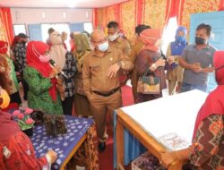 Pjs Wako Solok Resmikan Batik Batu Laweh, Asben: PNS kita Imbau Pakai Batik Minang
