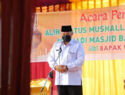 Zul Elfian Resmikan Mesjid Baitul Maqdis Kampung Jawa