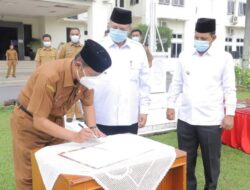 Masa Jabatan Wako dan Wawako Solok Berakhir, Pemko Gelar Apel Gabungan