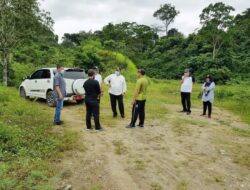 Zul Elfian Tinjau Pekerjaan Jalan dan Lokasi Embung di Tanjung Paku