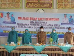 Ramadhani Buka Pencanangan  Bulan Bhakti Dasawisma Solok 2021