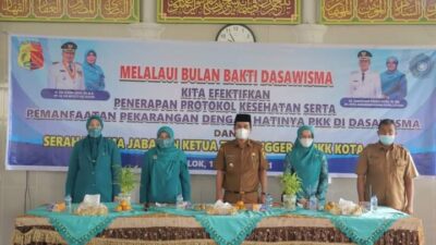 Ramadhani Buka Pencanangan  Bulan Bhakti Dasawisma Solok 2021