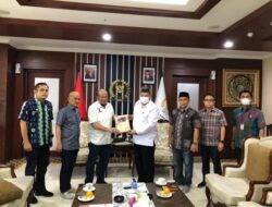 Wali Kota Zul Elfian Temui Ketua DPD RI La Nyalla Mattalitti
