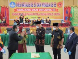 Gubernur Sumbar dan Wawako Solok Hadiri Wisuda Mahasiswa UMMY ke 55