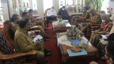 Rapat PPKM, Wako Zul Elfian Minta OPD Terkait Tingkatkan 3T Tangani Covid 19