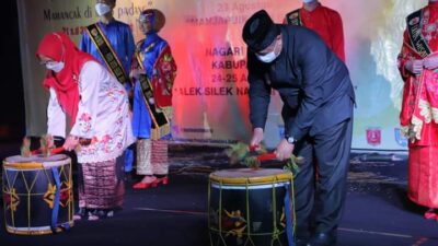 Wali Kota Solok Hadiri Pembukaan Silek Art Festival 2021 di Padang