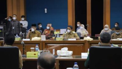 Wakil Wali Kota Solok Hadiri Rakor TP2DD se-Sumbar Semester II Tahun 2021