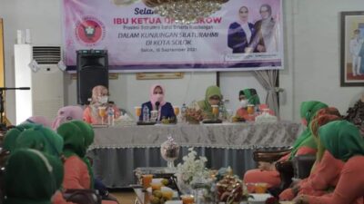 Ketua BKOW Sumbar Kunjungi Kota Solok