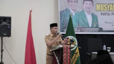 Wawako Ramadhani Hadiri Muscab ke 9 PPP Solok
