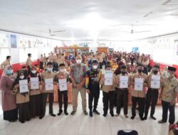 Wawako Ramadhani Tinjau Gebyar Vaksin di SMPN 2 Solok, Ini Pesannya ke Para Siswa