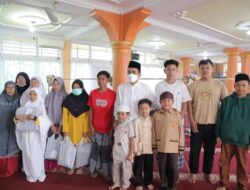 Wawako Ramadhani Serahkan Santunan Masjid Besar Syura Pandan ke 36 Anak Yatim Piatu