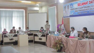 Wako Zul Elfian Buka Diklat Calon Pengawas Sekolah Tingkat Kota Solok 