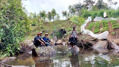 Wawako Ramadhani Tinjau Sumber Mata Air Batang Imang Payo Solok