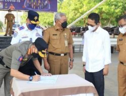 Amsakar Pimpin Sertijab Kadishub dan Kasatpol PP Batam, Ini Pesannya
