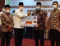 Wako Solok Terima Hibah Sarana Koperasi Syariah dari Pemprov Sumbar