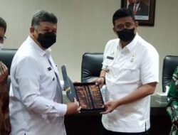 Wako Solok Kunjungi Wako Medan Bobby Nasution, Ini yang Dibahas