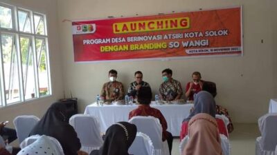 Solok Terima Program Desa Berinovasi dan Launching So Wangi
