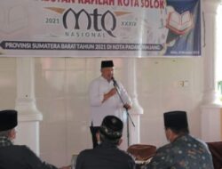 Zul Elfian Terima Kepulangan Kafilah dari MTQ Nasional XXXIX Padang Panjang