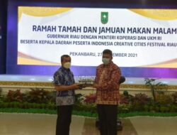 Wako Solok Hadiri Jamuan Gubernur Riau 