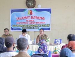 Wawako Ramadhani Silaturahmi dengan RT dan RW se Kecamatan Lubuk Sikarah