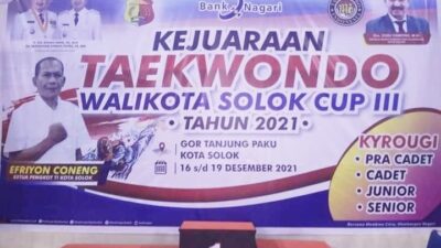 Walikota Cup III Digelar, Coneng: Ini Cerminan Kota Solok Jadi Tuan Rumah Porprov 2024