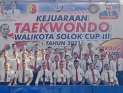 Jaga Kualitas Pertandingan, 45 Wasit Diturunkan di Kejuaraan Taekwondo Walikota Solok Cup III
