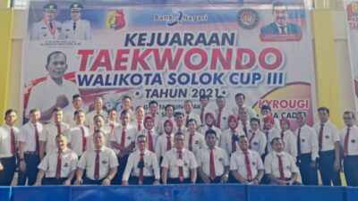 Jaga Kualitas Pertandingan, 45 Wasit Diturunkan di Kejuaraan Taekwondo Walikota Solok Cup III