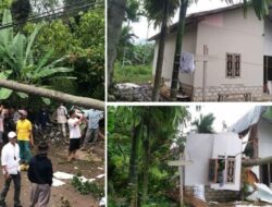 Tepati Janji, Legislator Rusdi Saleh Sumbangkan Gajinya Bangun Rumah Korban Tertimpa Pohon di Solok