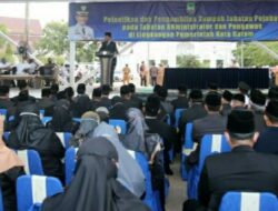 535 Pejabat Eselon Pemko Batam Dilantik, Rudi Minta Sukseskan Pembangunan