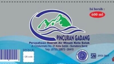 PDAM Kota Solok Bakal Luncurkan Air Mineral Kemasan Bermerek Pincuran Gadang
