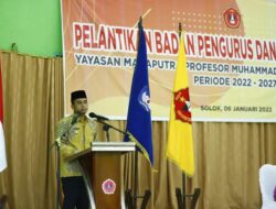Wawako Ramadhani Hadiri Pelantikan Pengurus  Yayasan Mahaputra Muhammad Yamin