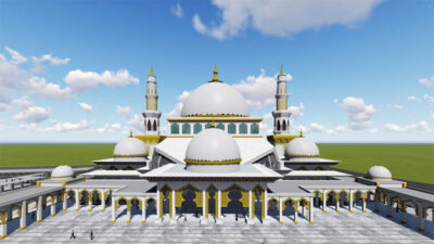 Masjid Agung Batam Segera Direnovasi, Desainnya Bergaya Modern