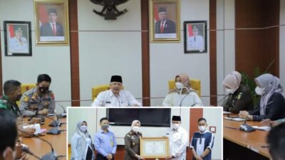 Kejari Solok Dapat Penghargaan dari Pemko,  Selamatkan Aset Daerah Rp 4,1 Miliar