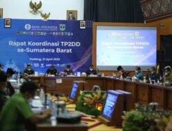 Wawako Solok Hadiri Rakor TP2DD BI Perwakilan Sumbar