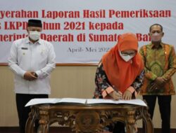 Lagi, Kota Solok Raih Opini WTP dari BPK 6 Kali Berturut-turut