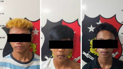 Polisi Ringkus 3 Pelaku Curanmor di Bengkong,  Ketiganya Anak Dibawah Umur