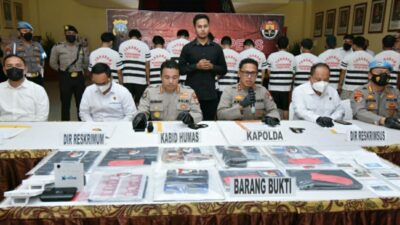 Lokasi Judi Digerebek Polda Kepri