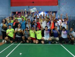 Turnamen Badminton Piala Dirut PLN Batam Sukses Digelar, Ini Para Juaranya