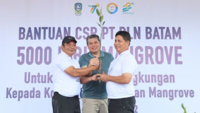 Yusfa Hendri Apresiasi Kontribusi PLN Batam Tanam 5 Ribu Mangrove di Piayu