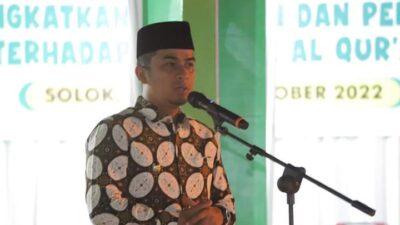Ramadhani Lantik Dewan Hakim MTQ Nasional Kota Solok