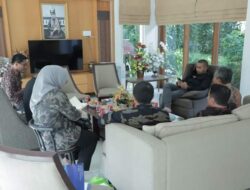 Wawako Solok Temui Wagub Sumbar di Kediamannya