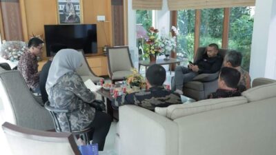 Wawako Solok Temui Wagub Sumbar di Kediamannya