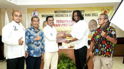 Yudiarta Rustam Jadi Ketum Muaythai Kepri