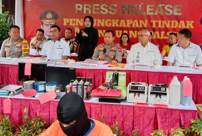 ASN Kemenag Danai Percetakan Uang Palsu