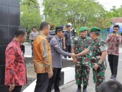 Wawako Ramadhani Sambut Kedatangan Pangdam I/BB Mayjen TNI Achmad Daniel Chardin